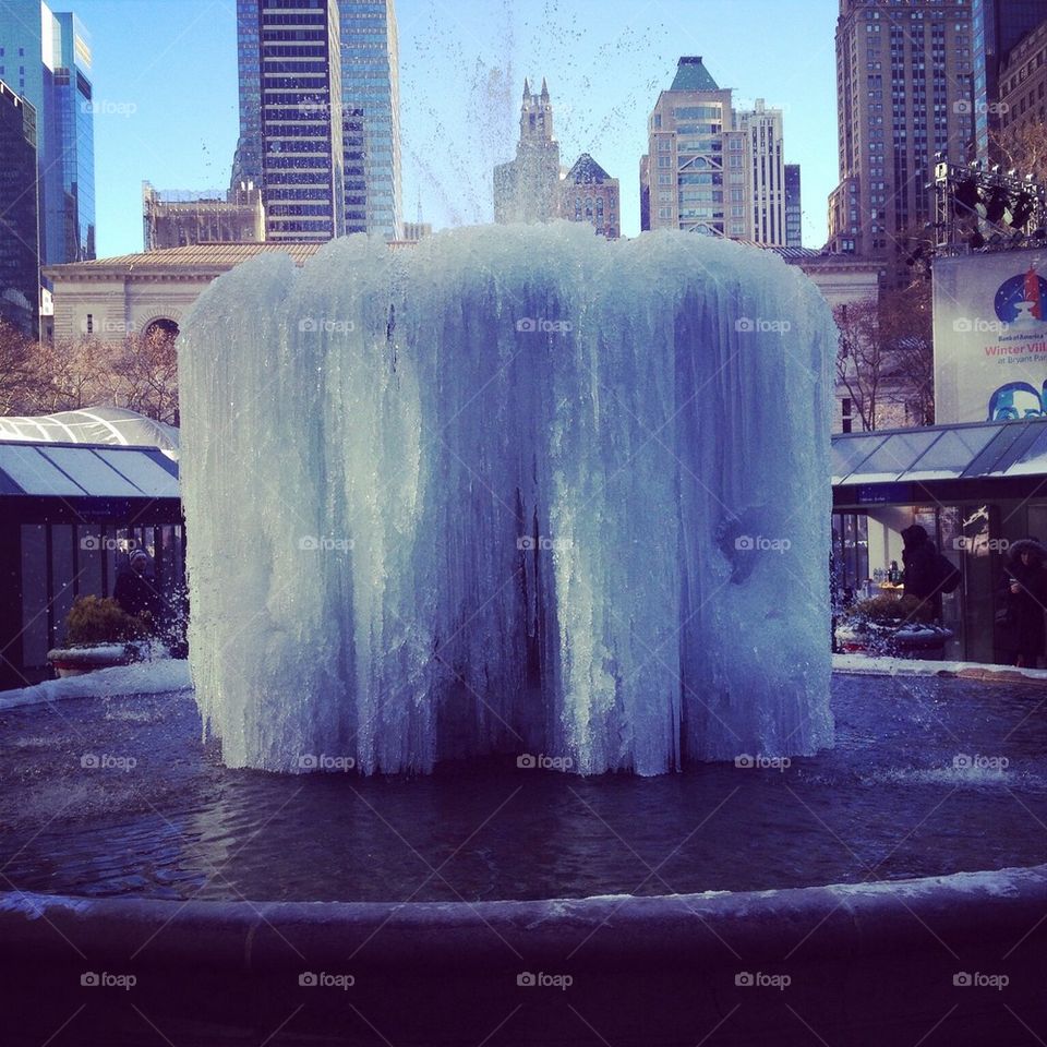 Ice Fountain