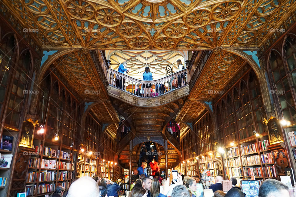 Portugal. Most beautiful bookstore in the world