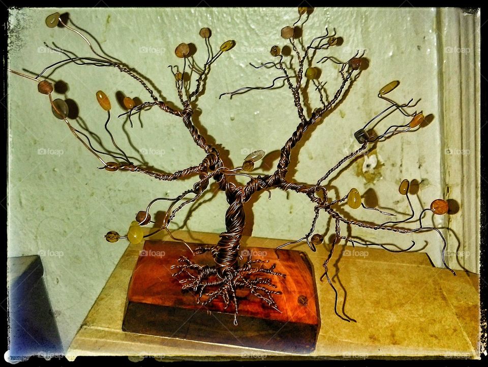 Wire Tree Sculpture