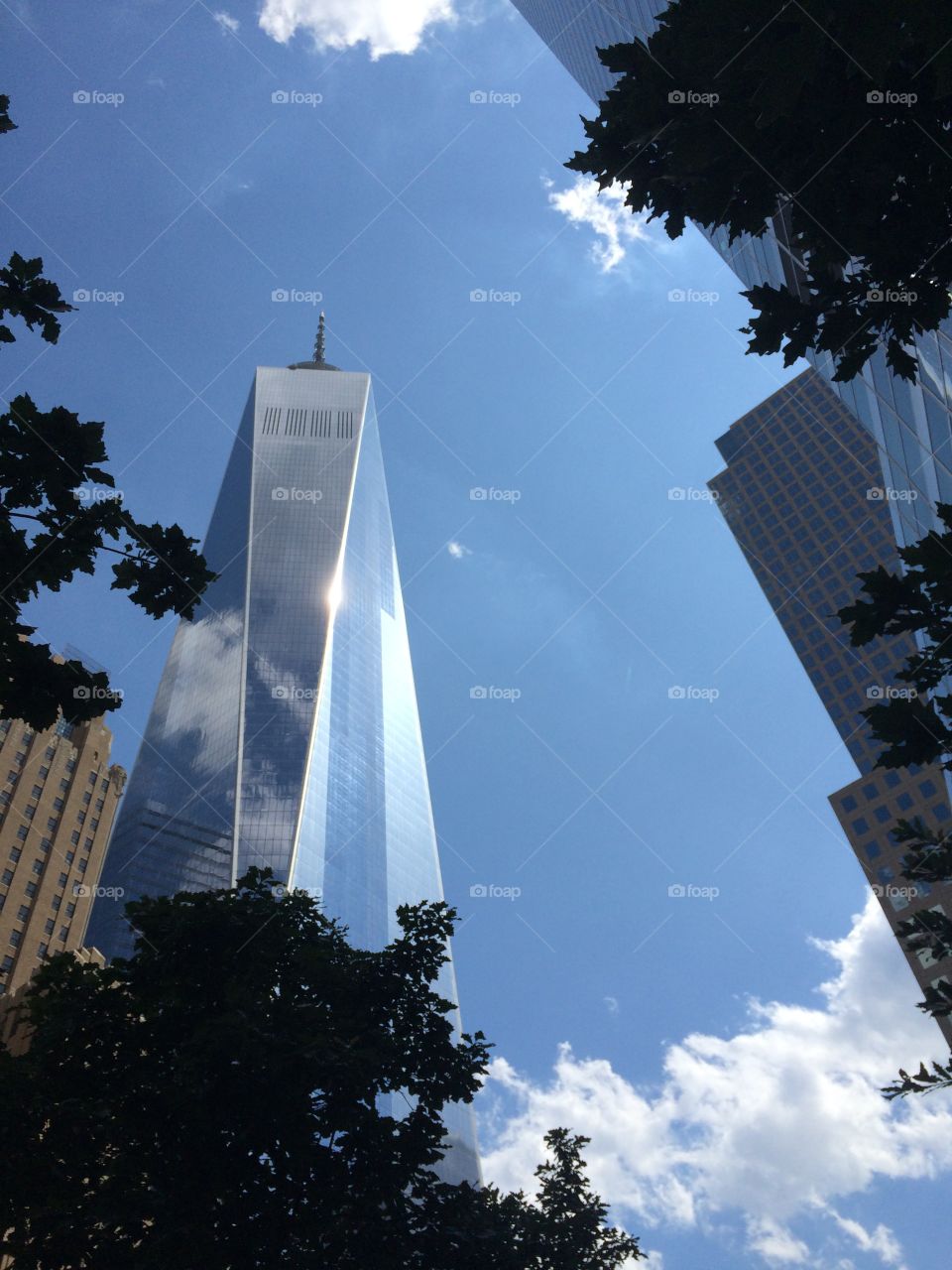 One World Trade Center. A stroll through NYC and thought to capture a breathtaking composition.

