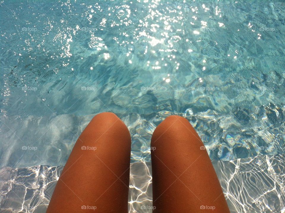 light summer water relax by claudiapasadas