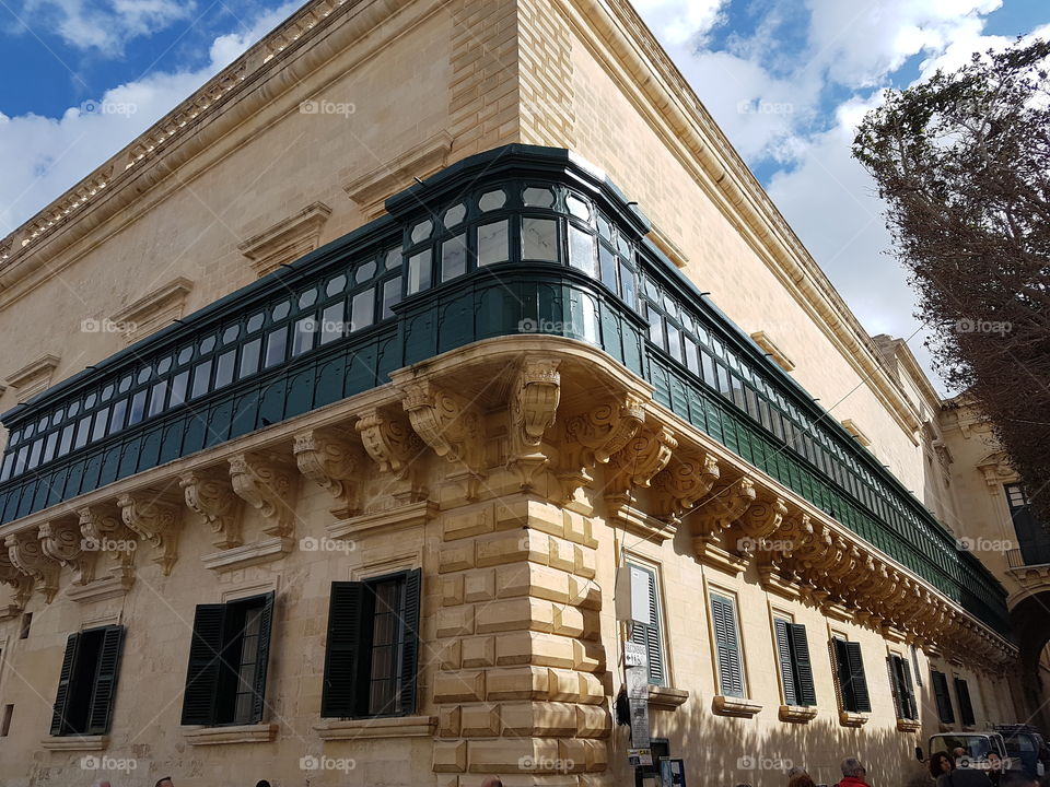 valletta balcony