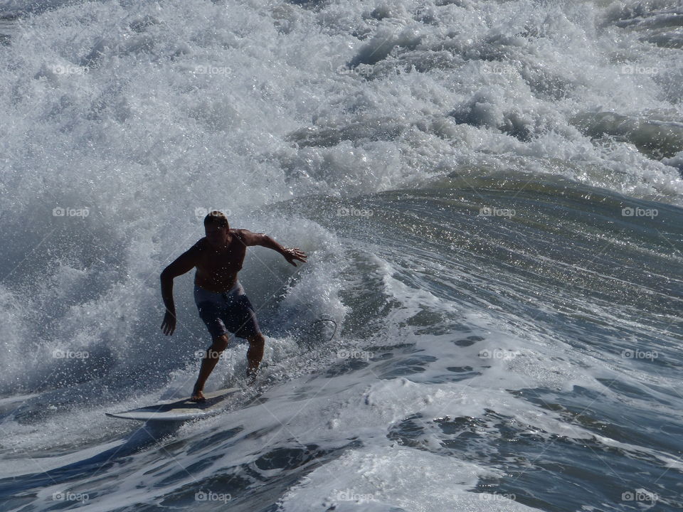 Surfer silhouette #5