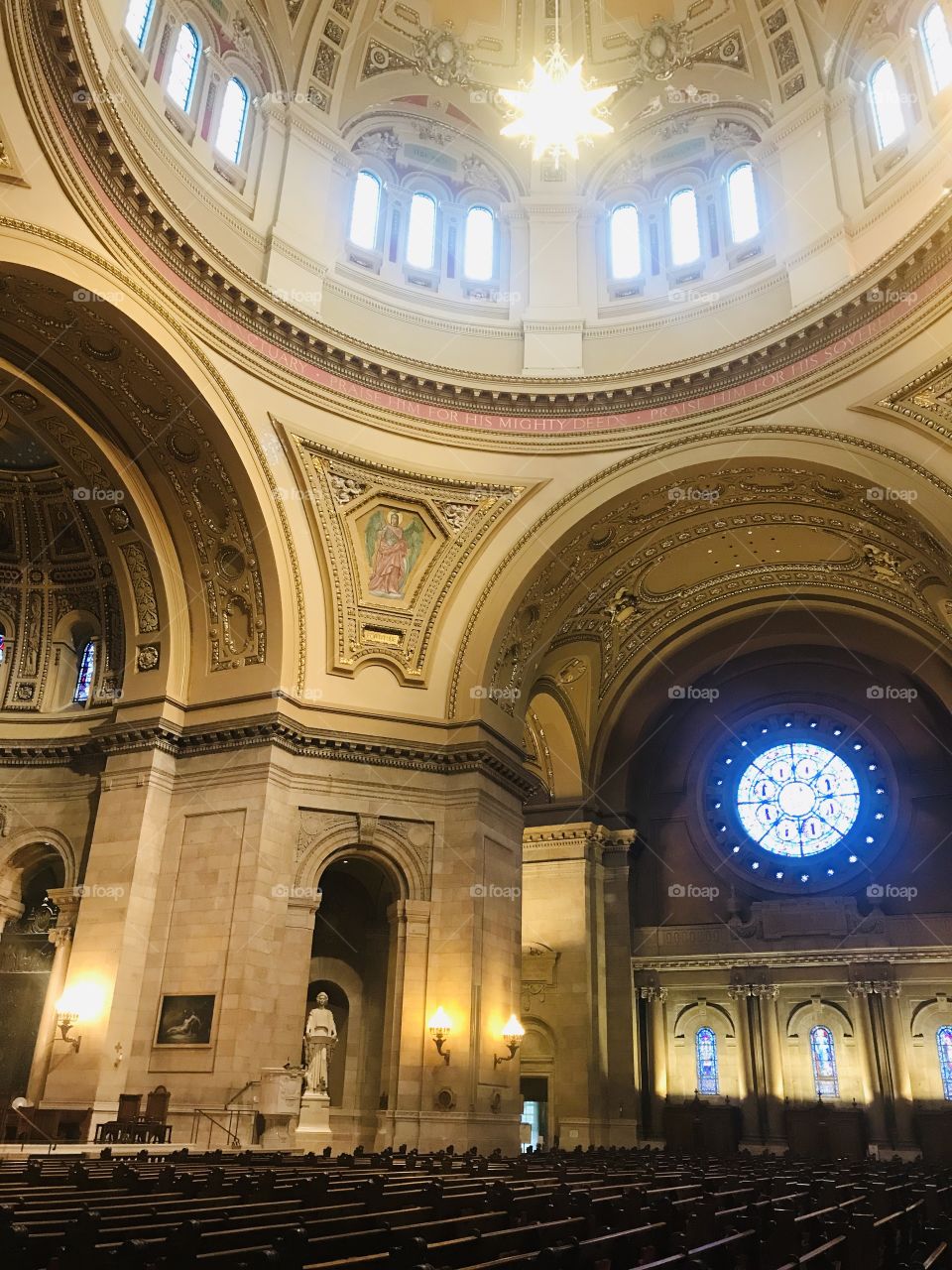 Stunning Catholic Cathedral in St. Paul is a sight to see; the architecture is absolutely beautiful!! 