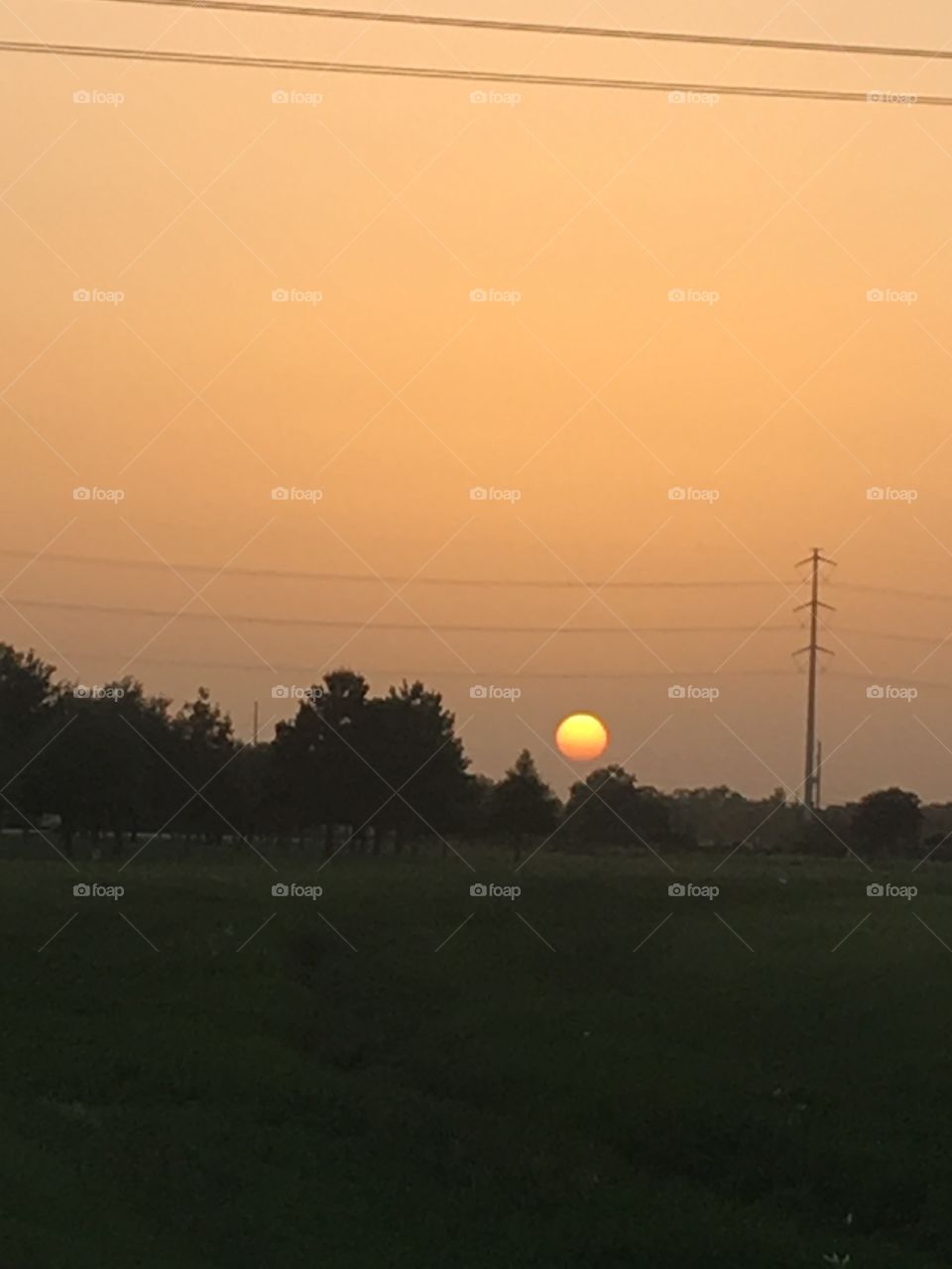 A beautiful sunset 