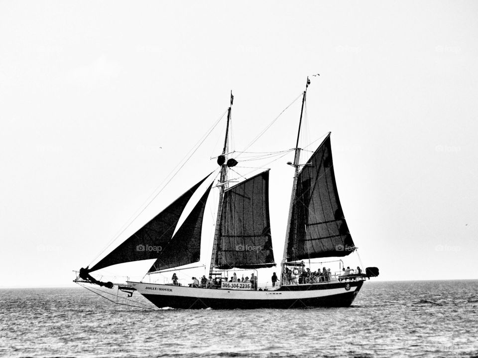 Old sailing ship - Key West Fl. / Olympus E620