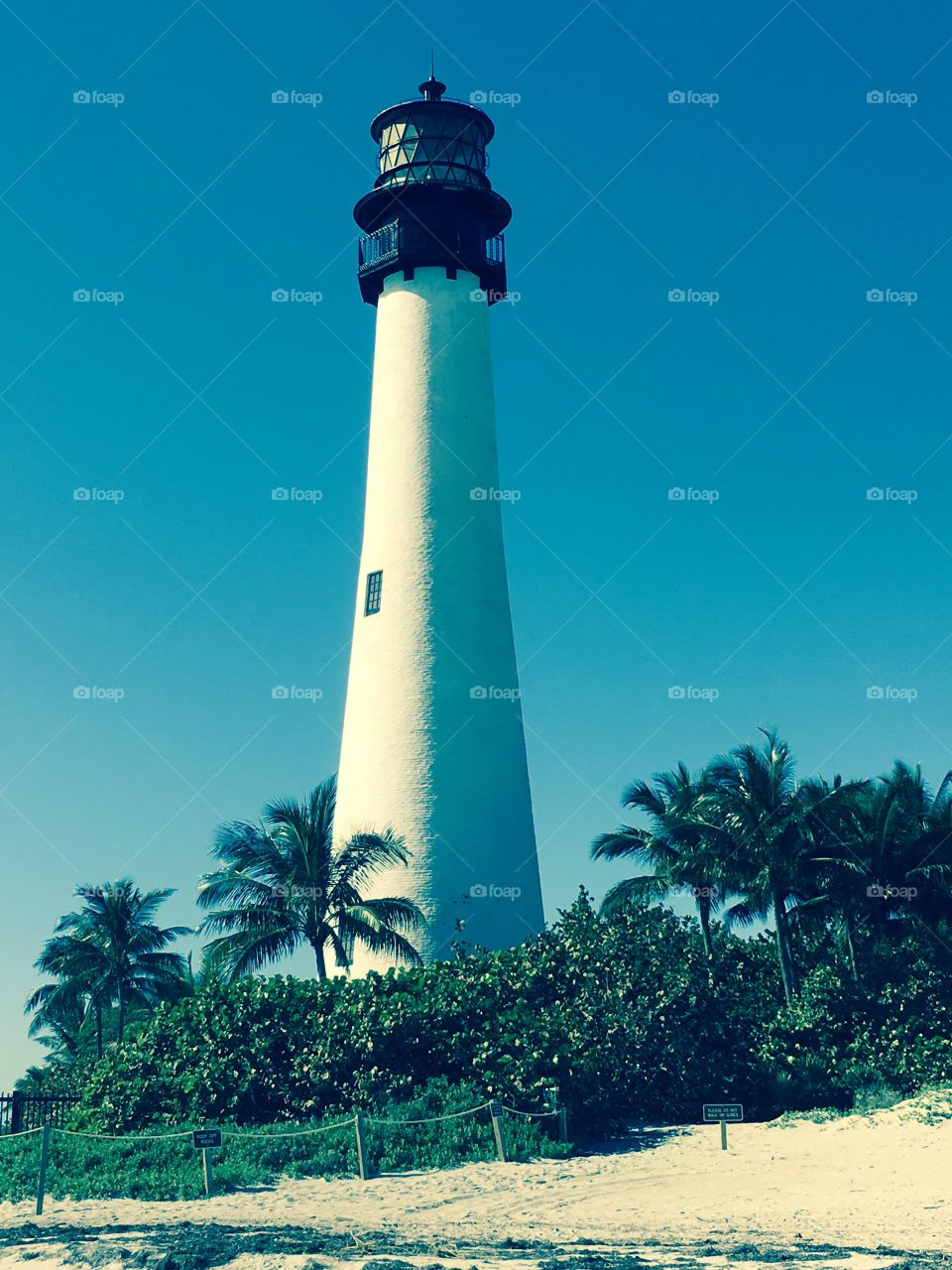 Key Biscayne lighthouse.