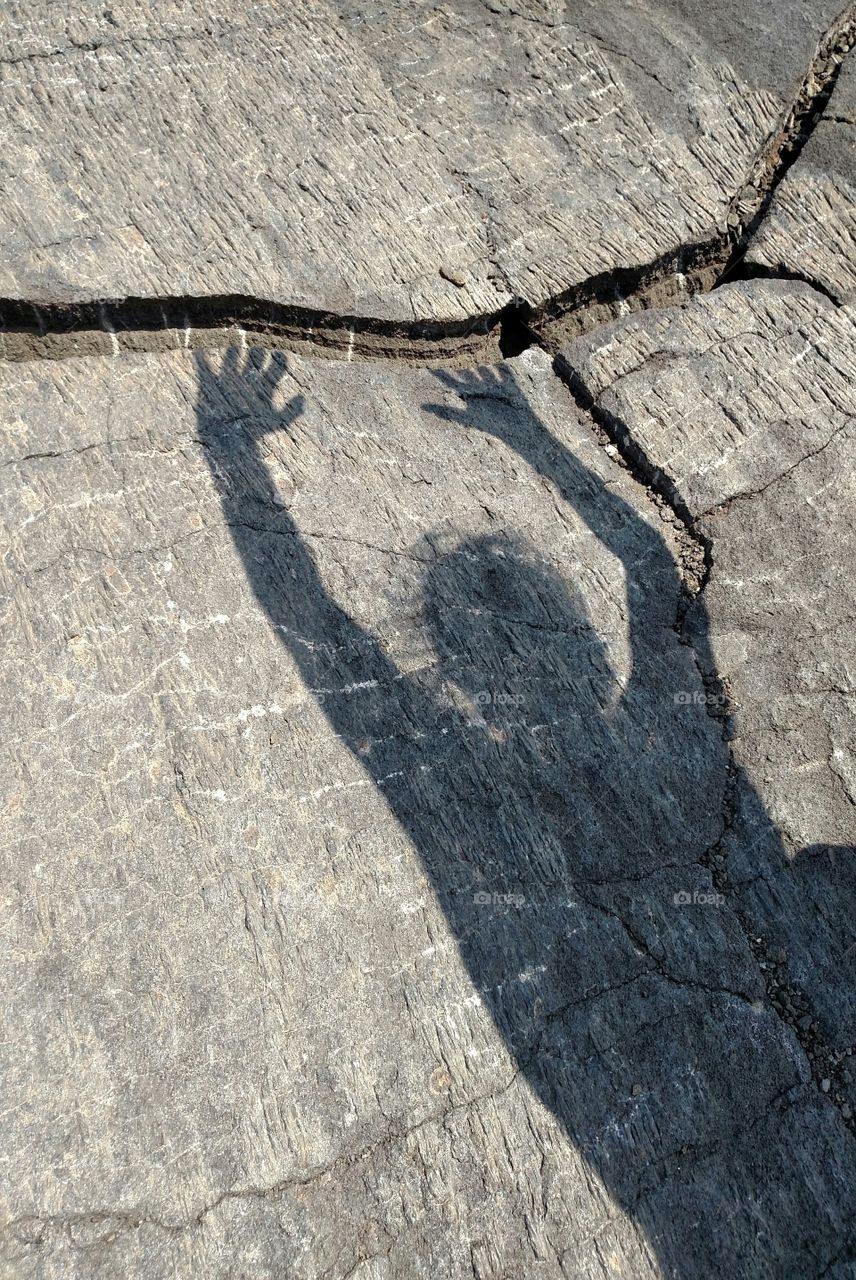 rock shadow