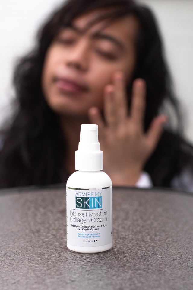 Admire my skin’s Intense Collagen Cream is a must to prevent them wrinkles! Highly recommended!