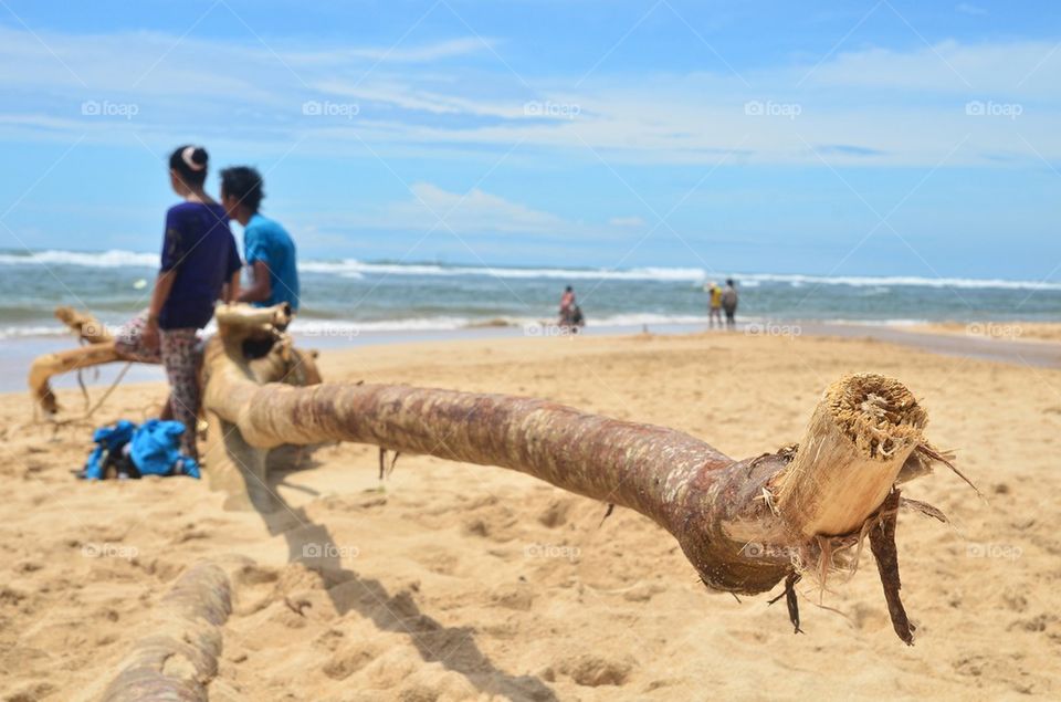 Relaxing For a Moment