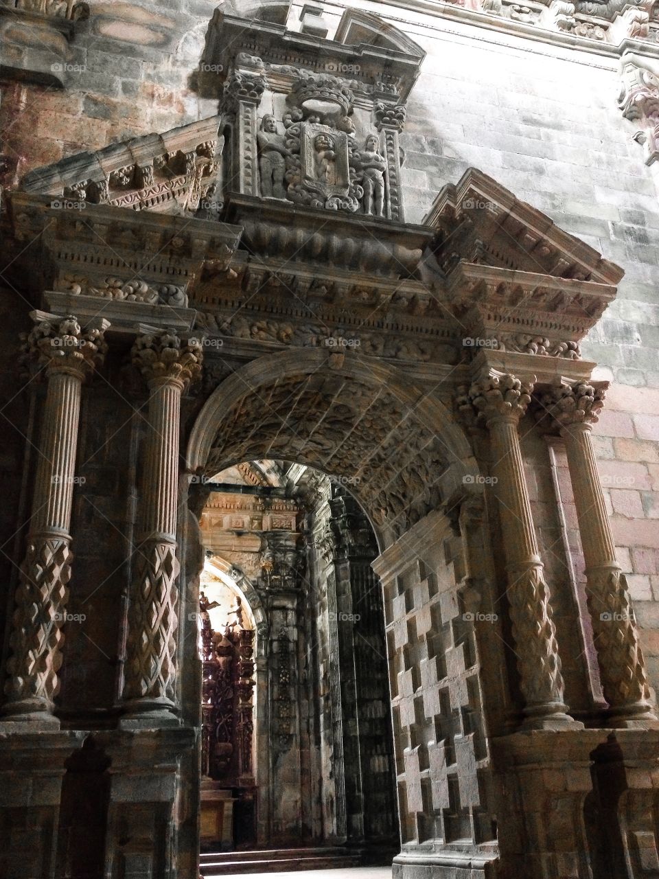 Monasterio Sobrado dos Monxes. Interior del Monasterio de Santa Maria de Sobrado dos Monxes (Galicia - Spain)