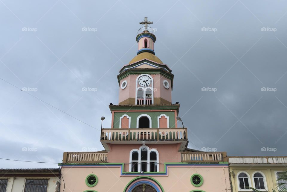 City church in ecuador