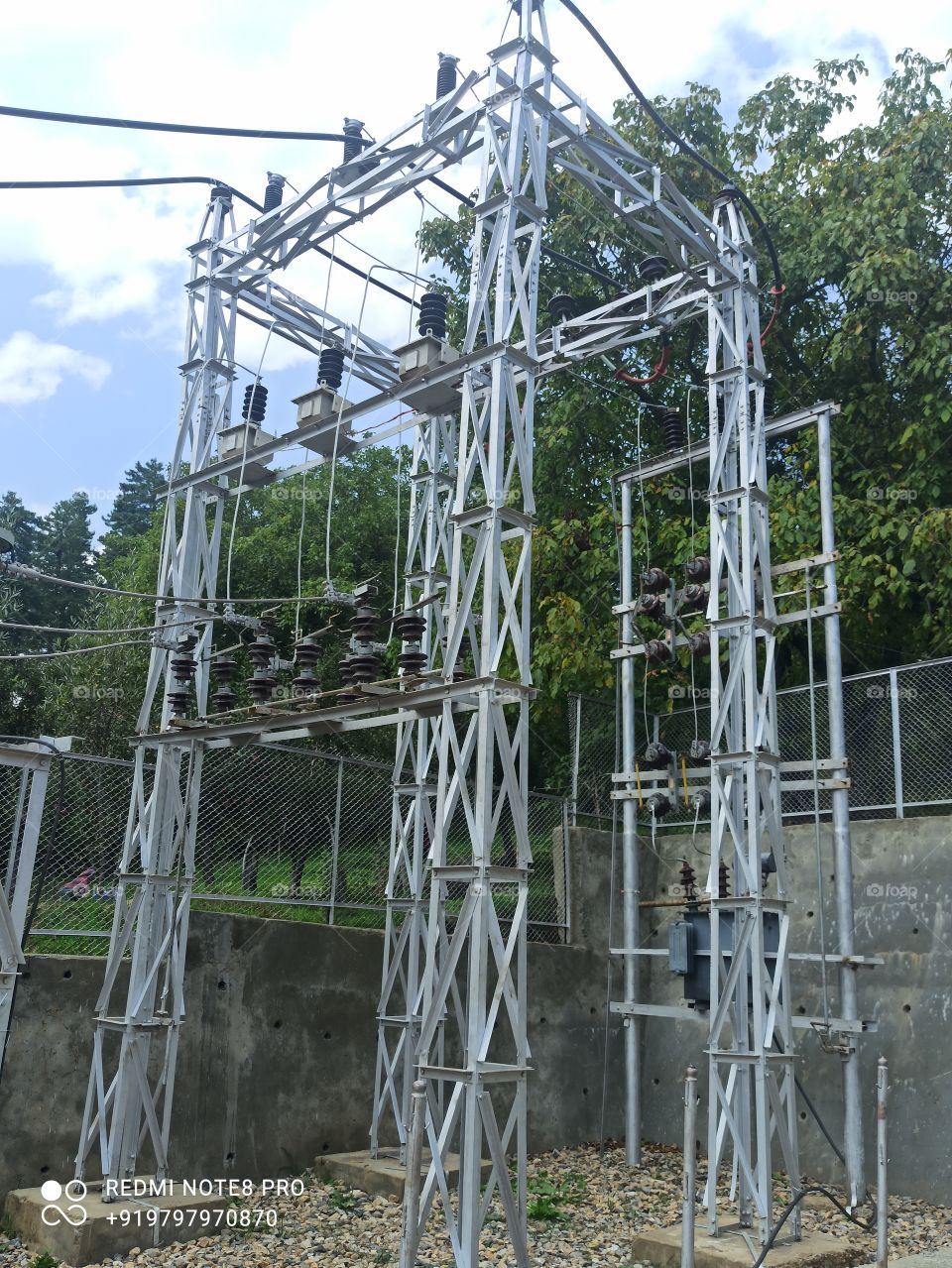 33kv Main Power Ganitaries at 33kv /11kv  -6.3MVA  Receiving at  Village Keller Shopian Kashmir J&k  having  3 outgoing 11kv feeders.....