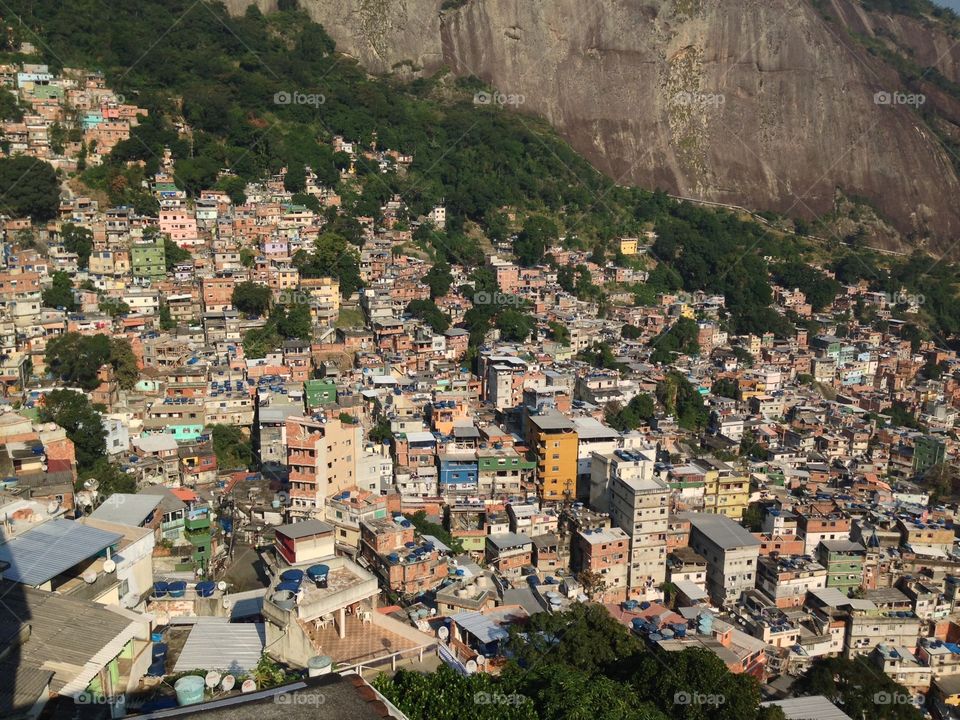 Favela, Rio de Janeiro Brazil