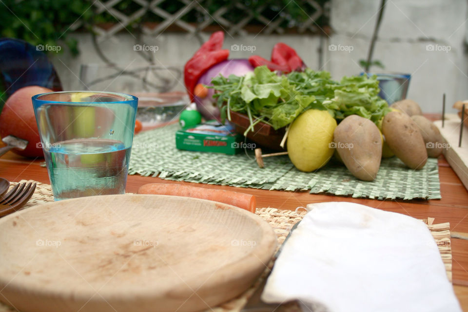 fruit dinner vegetables by adrianocastelli