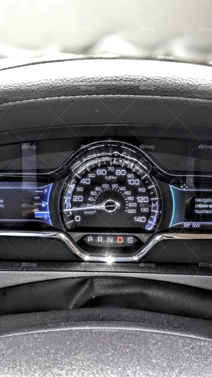 car speedometer