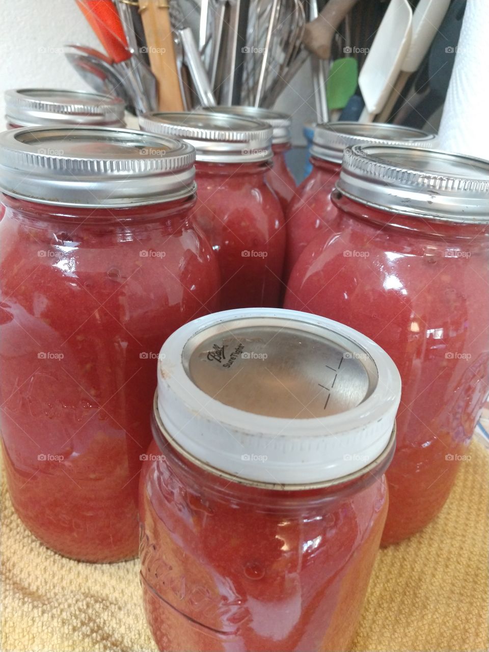 raspberry applesauce