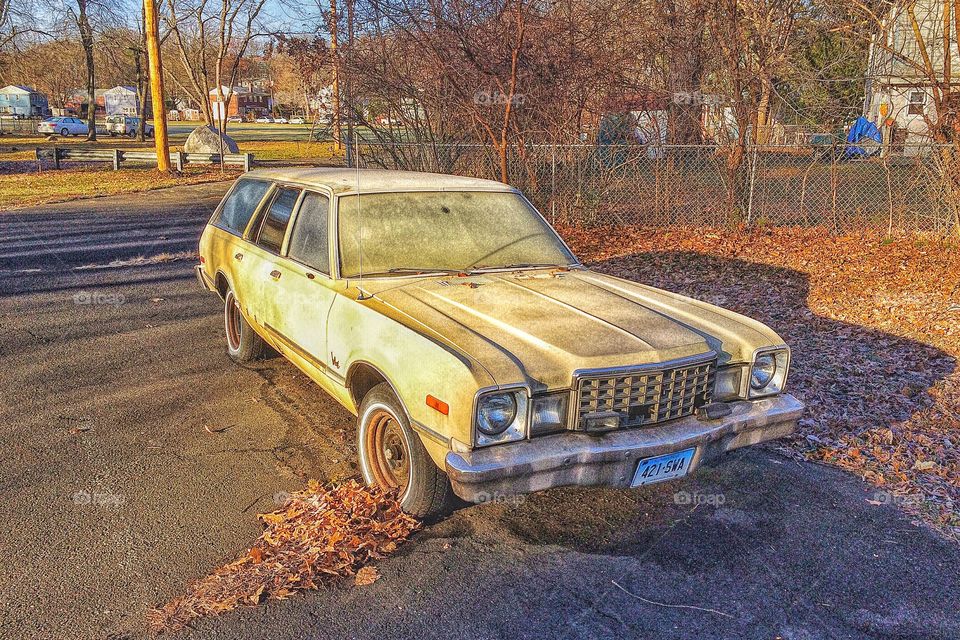 Frosty station wagon...