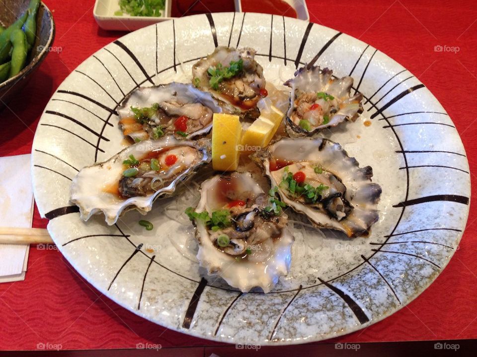 I love oysters 