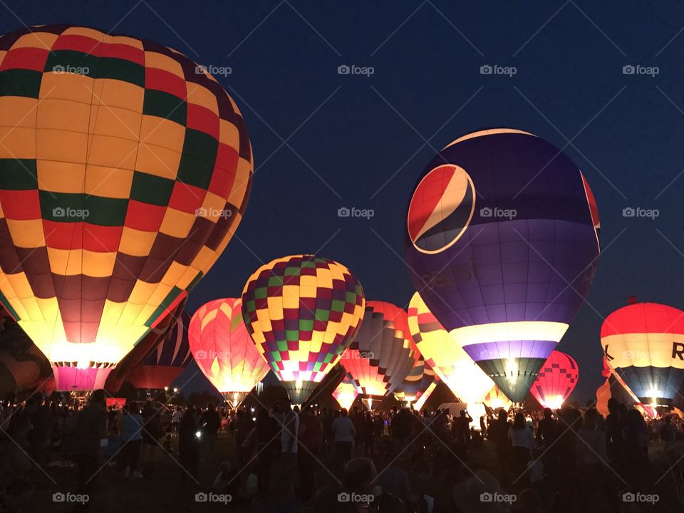 Hot air ballon festival 