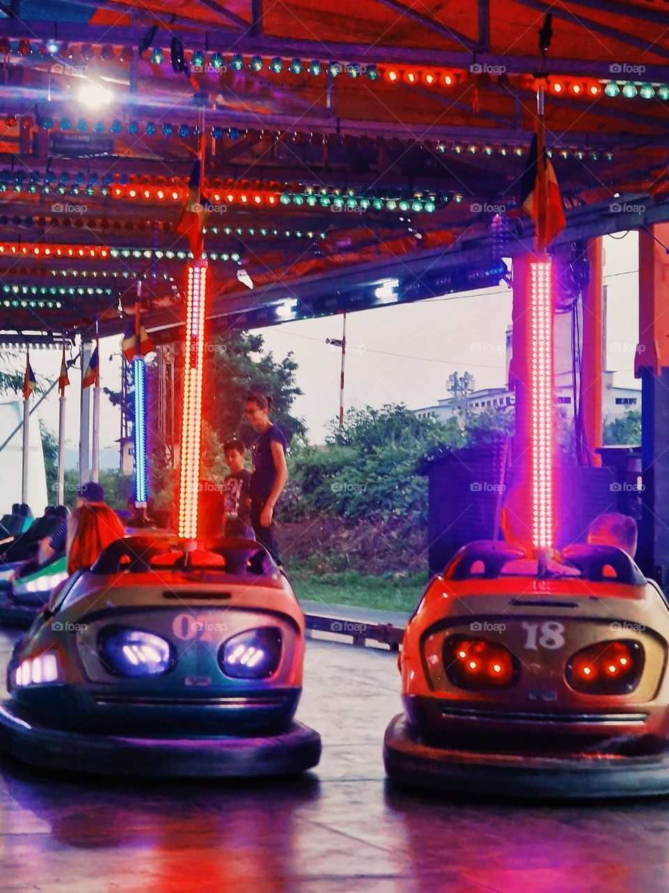 vintage electric car