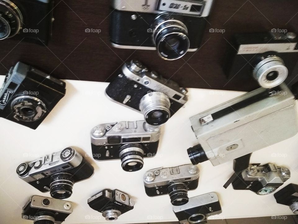 Старые фотоаппараты