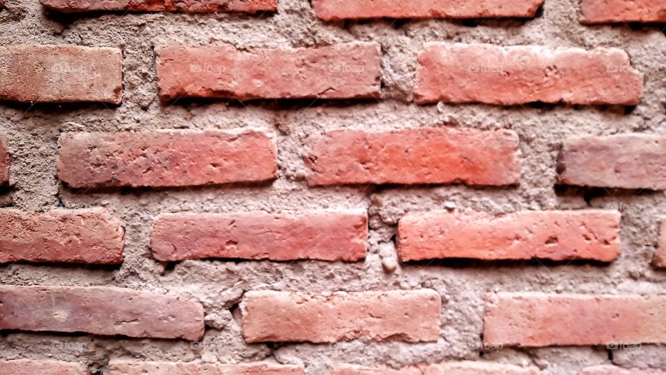 red brick wall