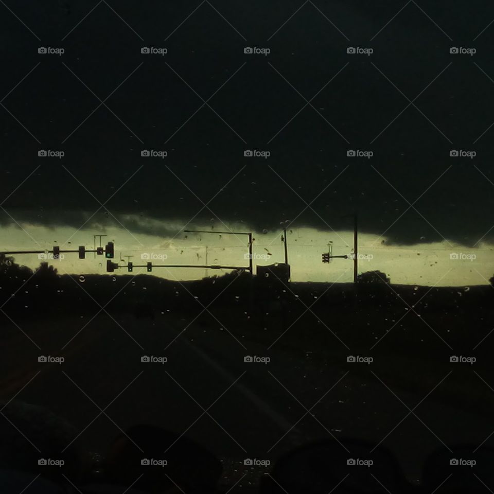 wicked sky when we came to town one day last month. sure looks strange out there.