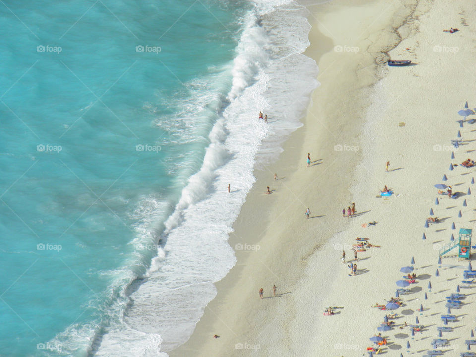 beach summer island greece by irallada