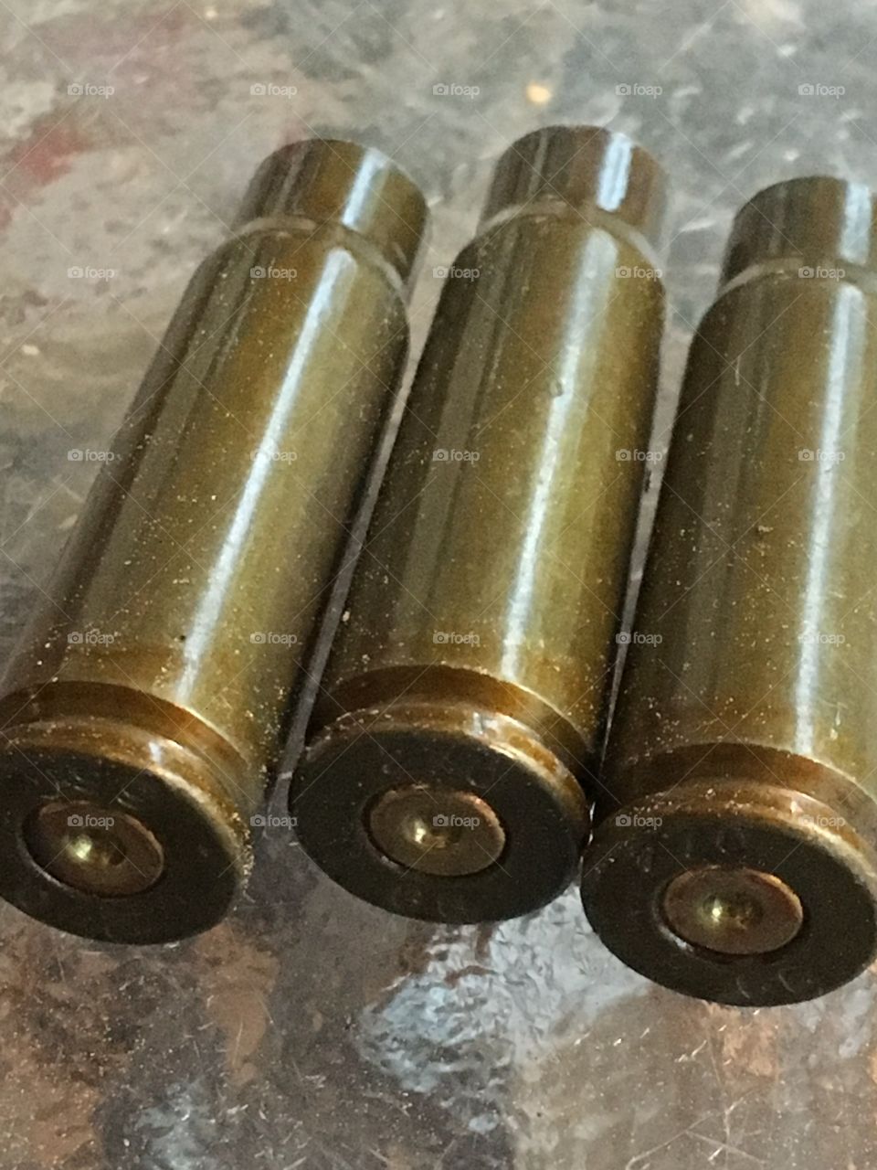 3 empty bullets
