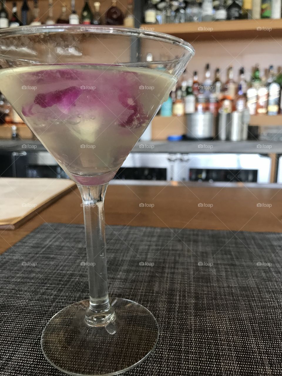 Dragon orchid martini
