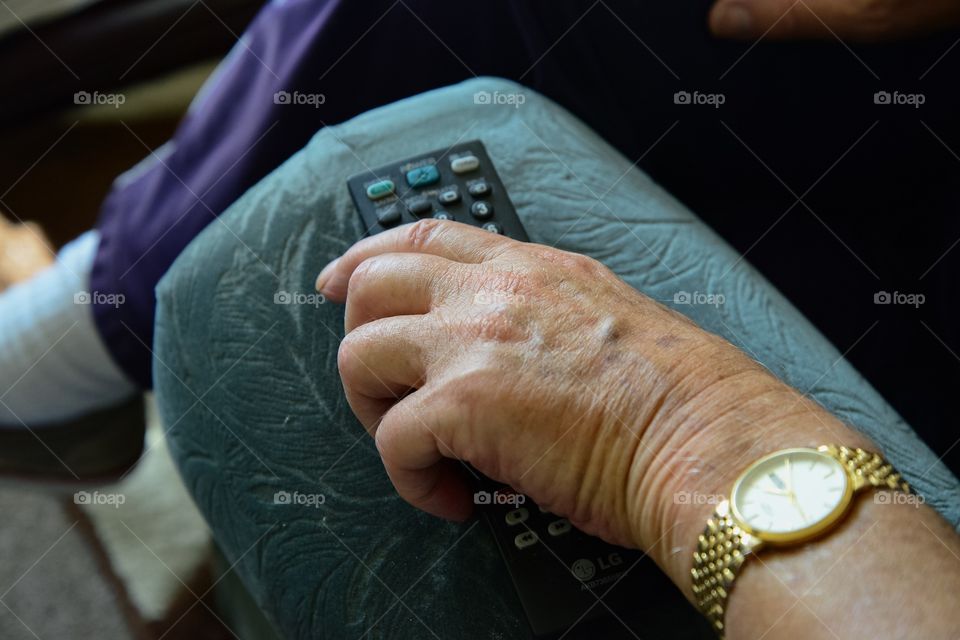 Grandads hands 