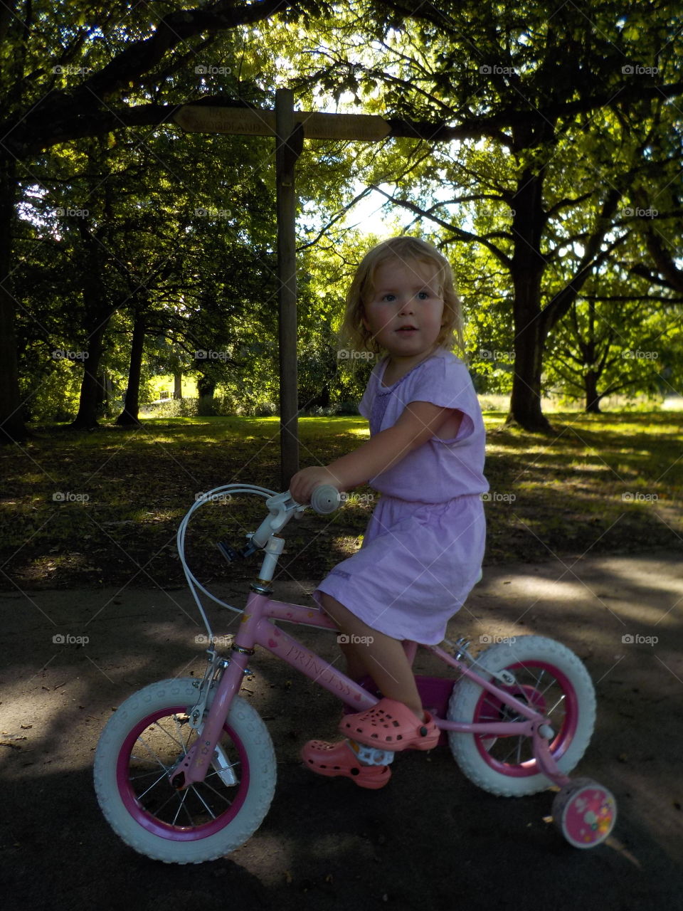 On a bike adventure 