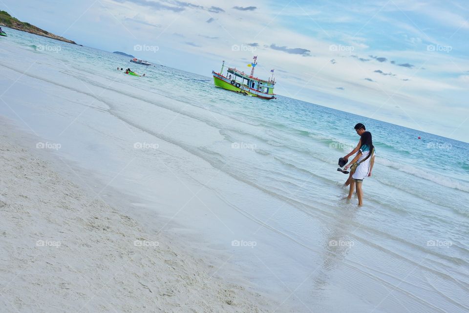 Couple on the beach