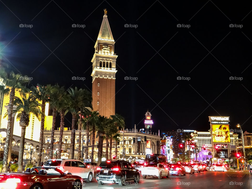 Las Vegas by night