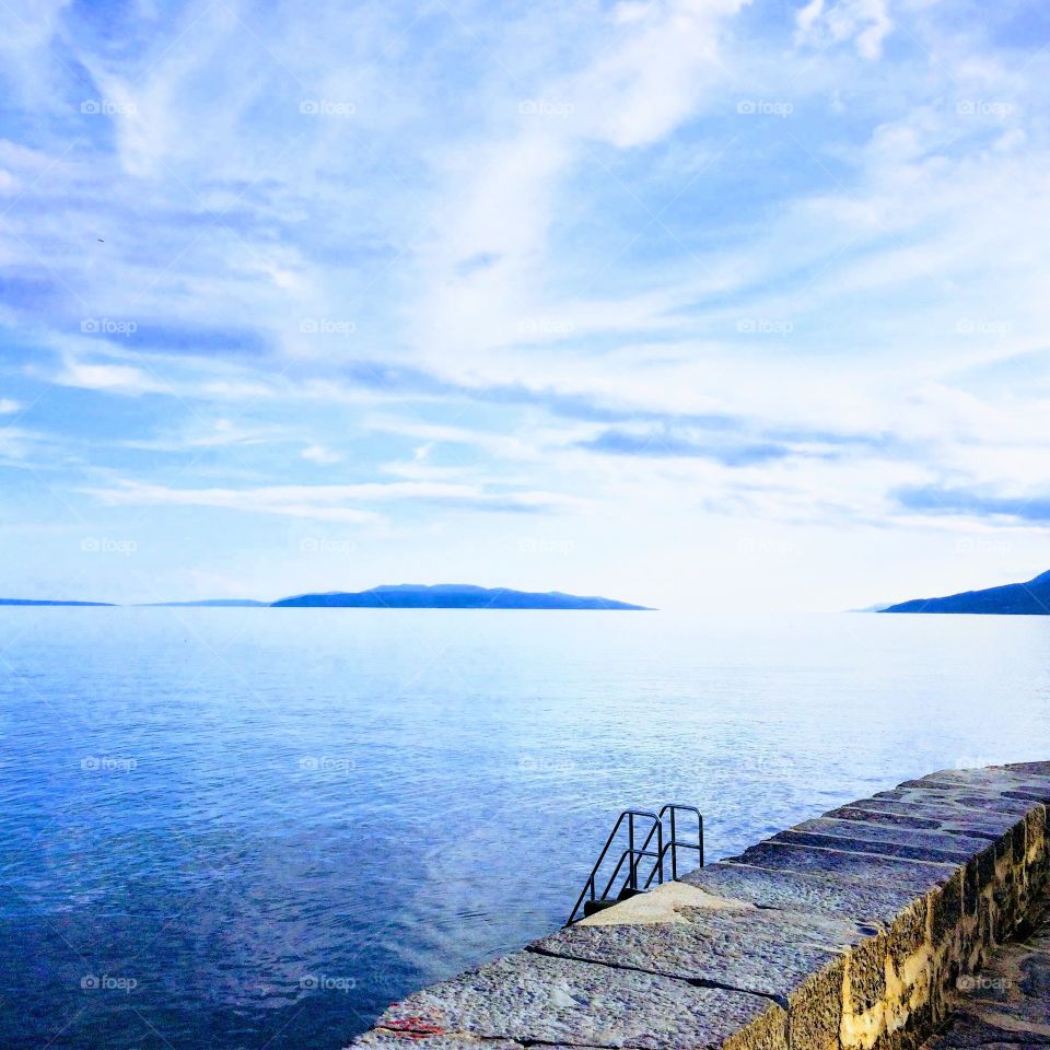 Thinking about a swim in the big blue? Opatilja, Croatia