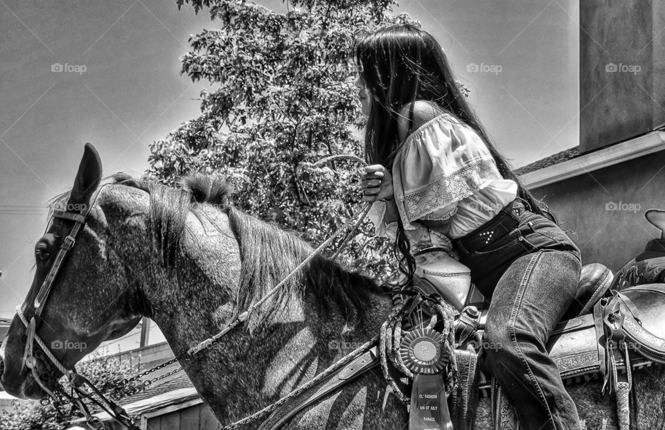 Beautiful Cowgirl