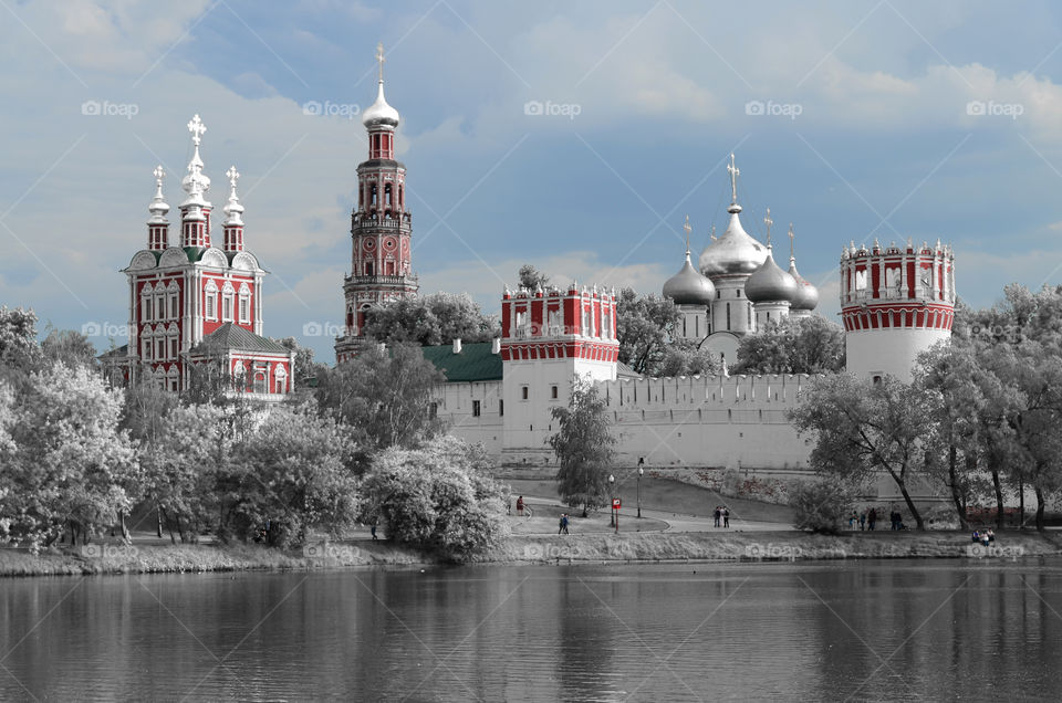 Infrared photography. Moscow site.