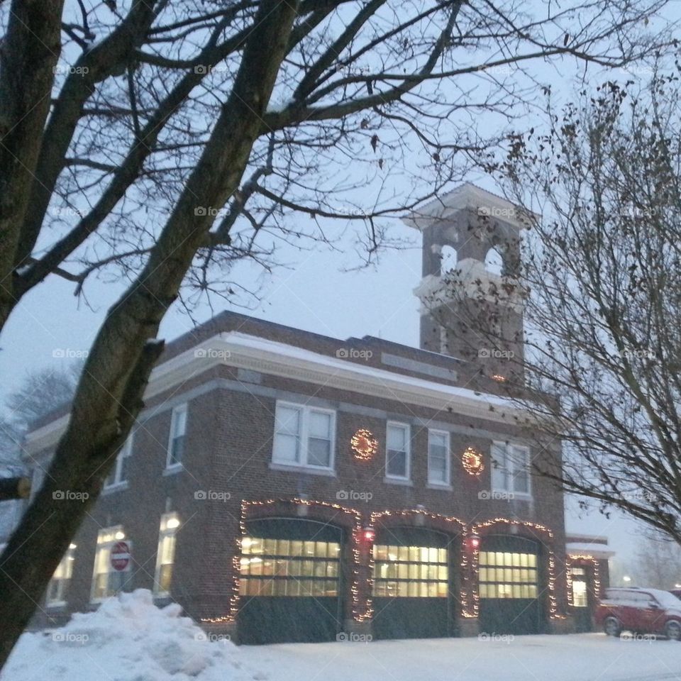 Christmas at the Fire Station