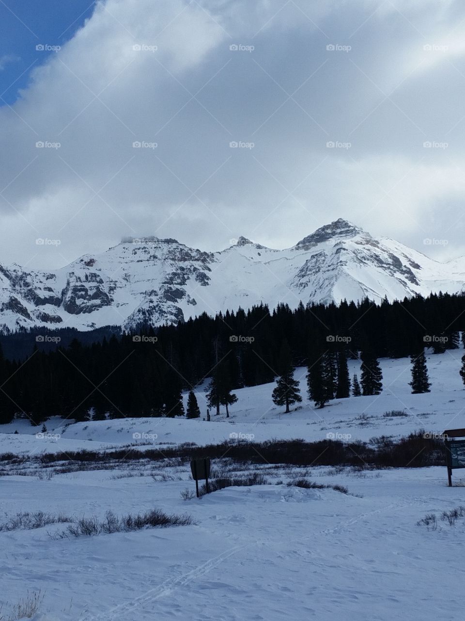 Snow, Winter, Mountain, Cold, Landscape