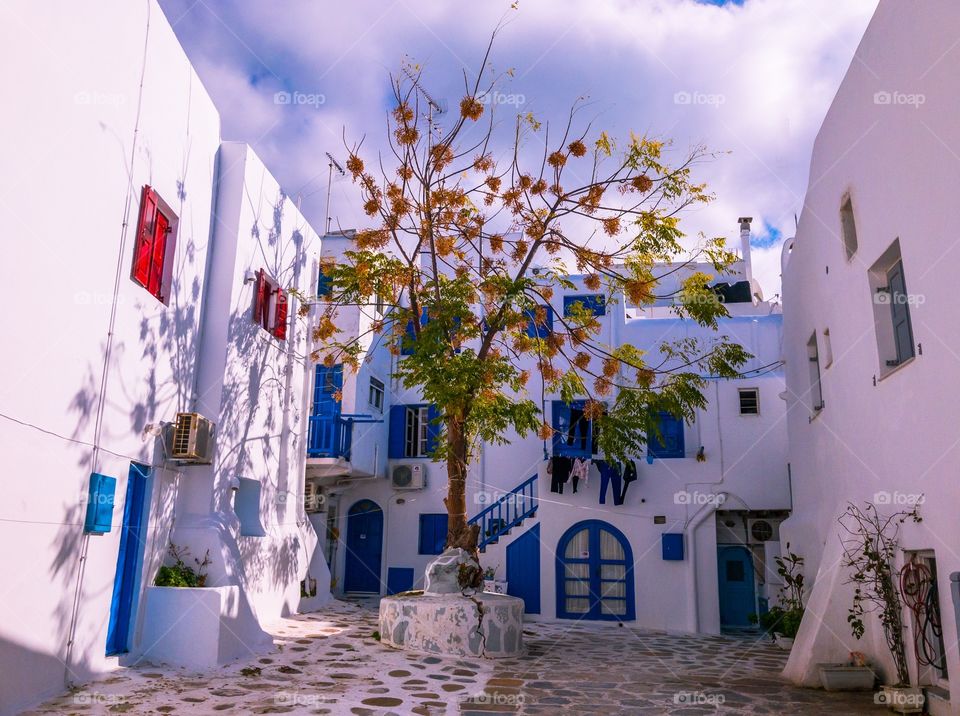 Mykonos town