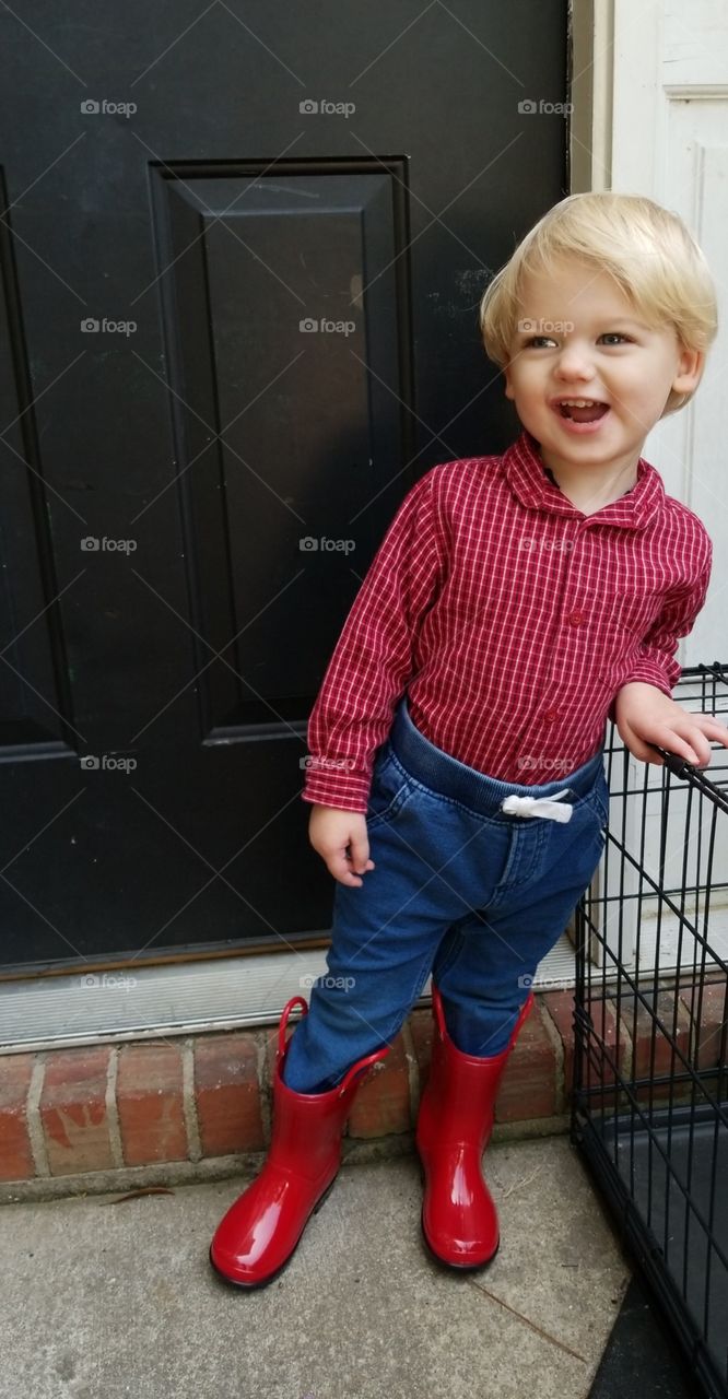 Boy in Boots