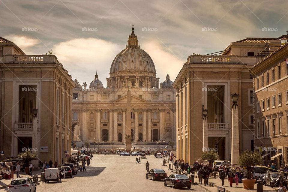 The Papal Basilica of Saint Peter in the Vatican