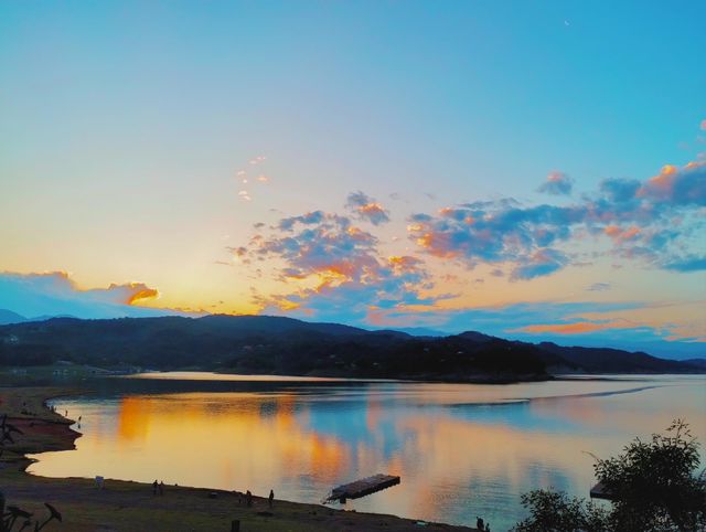 brillos de atardecer
