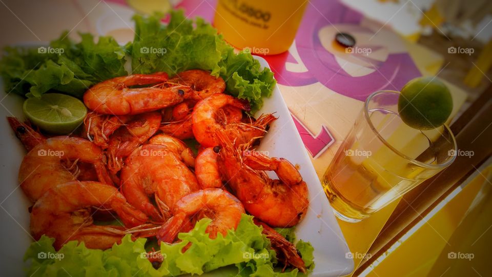 camarão Food beer cerveja