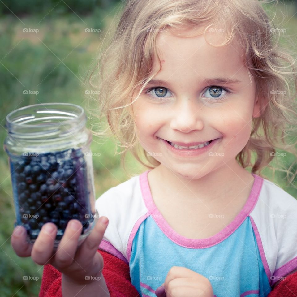 Go blueberry picking