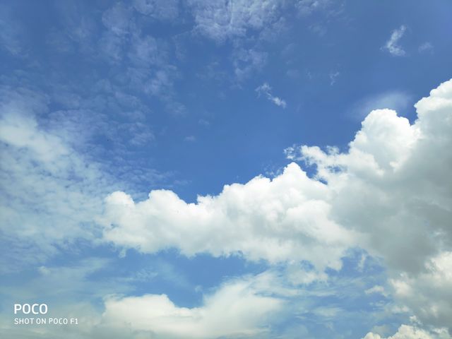 Beautiful fair weather