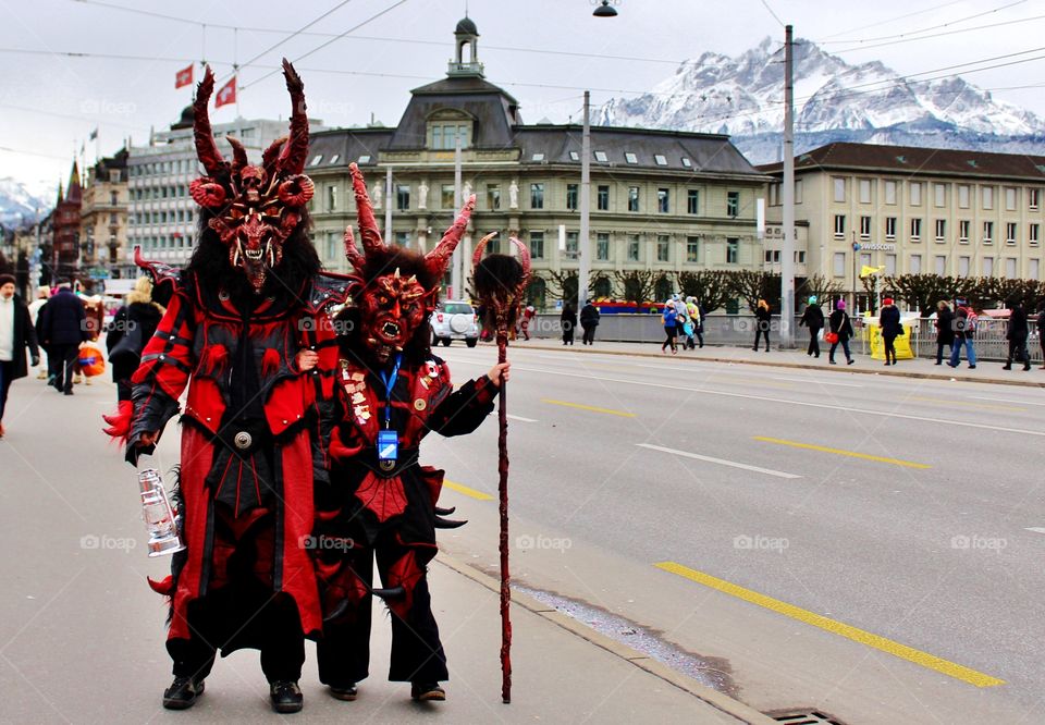 Lucerne Switzerland carnival