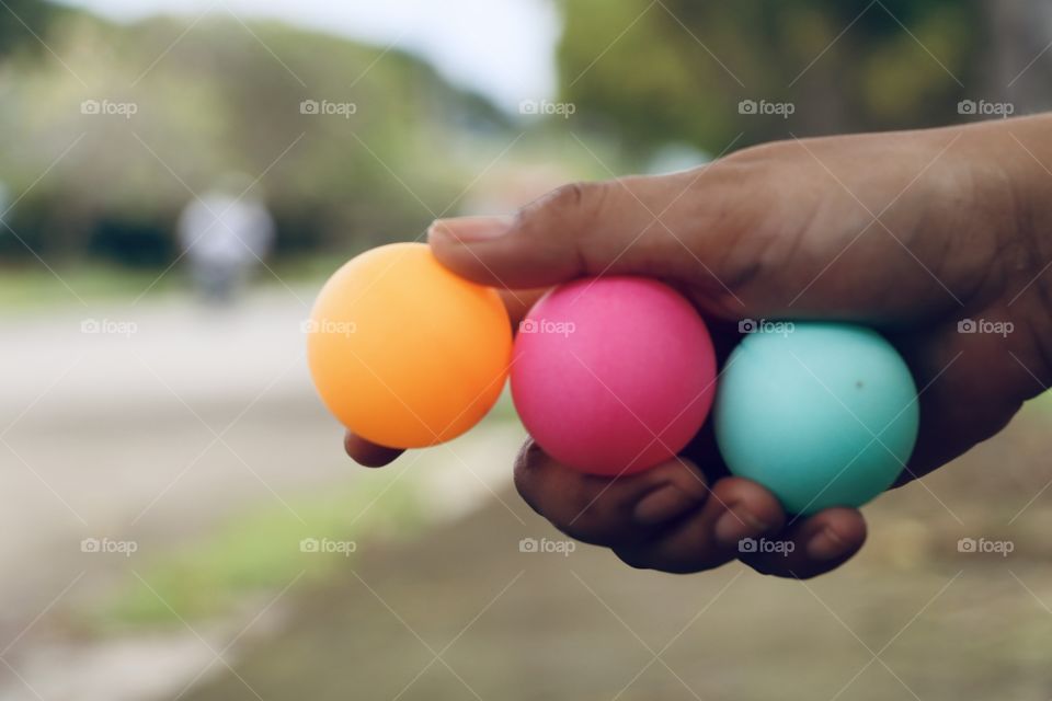 The power of three pingpong balls.