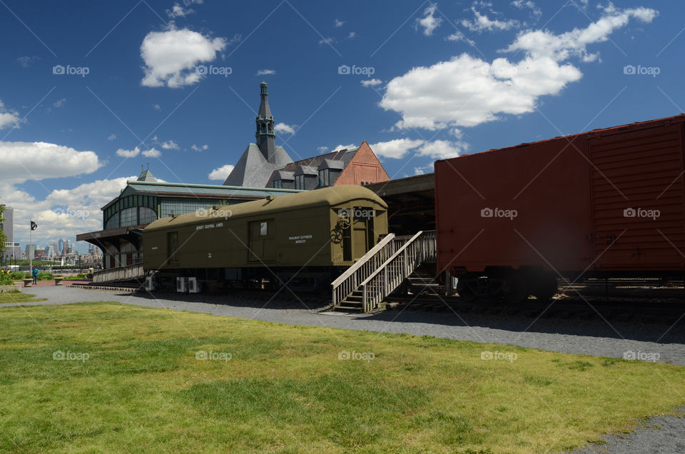 Liberty state park train station
